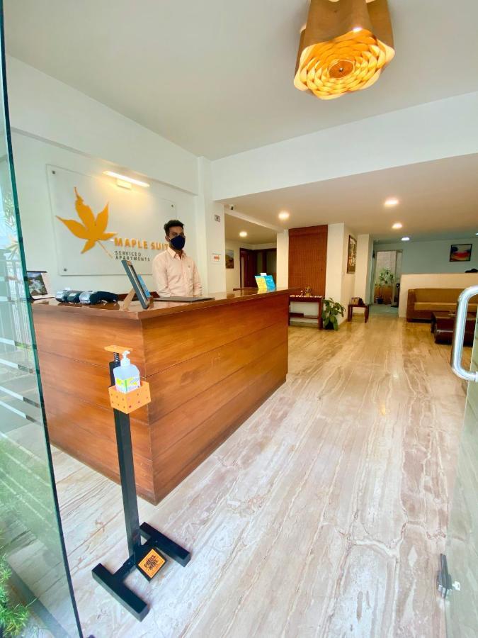 Maple Suites, Serviced Apartments Бангалор Экстерьер фото